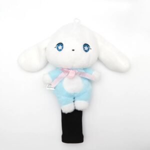 White Bunny Plush Golf Club Headcover