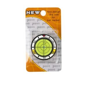 Yellow Target Golf Ball Marker