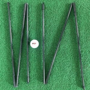PGM Black Foldable Golf Alignment Sticks