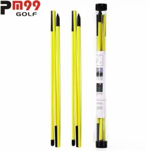 PGM Yellow Foldable Golf Alignment Sticks