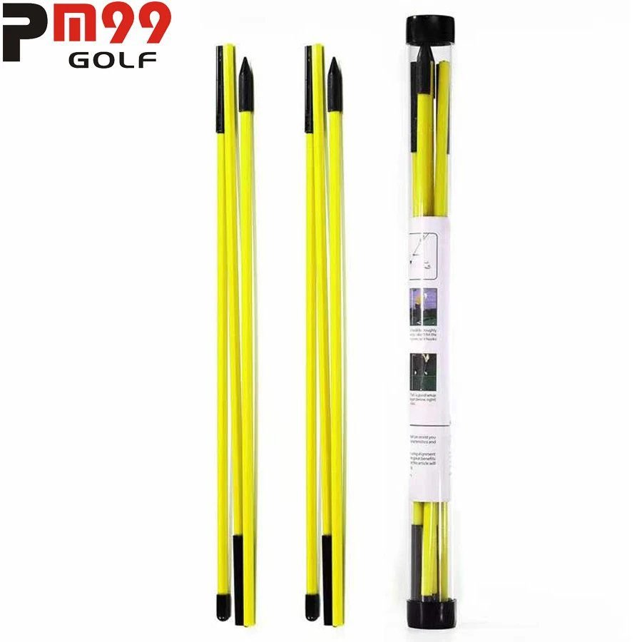 PGM Yellow Foldable Golf Alignment Sticks