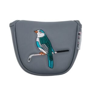 NEARLONG Bird Embroidered Mallet Putter Cover Semi
