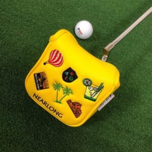 NEARLONG Travel Patch Mallet Putter Cover