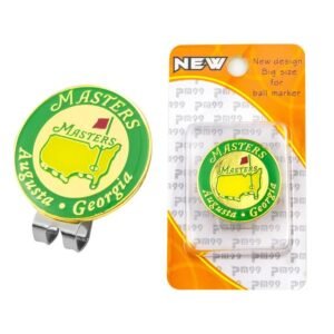 Masters Green Georgia Golf Ball Marker Clip