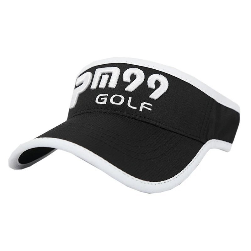 PGM Black and White Golf Visor