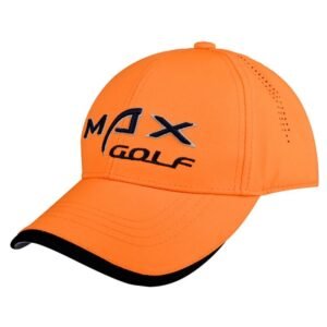 MAX GOLF Orange Golf Cap