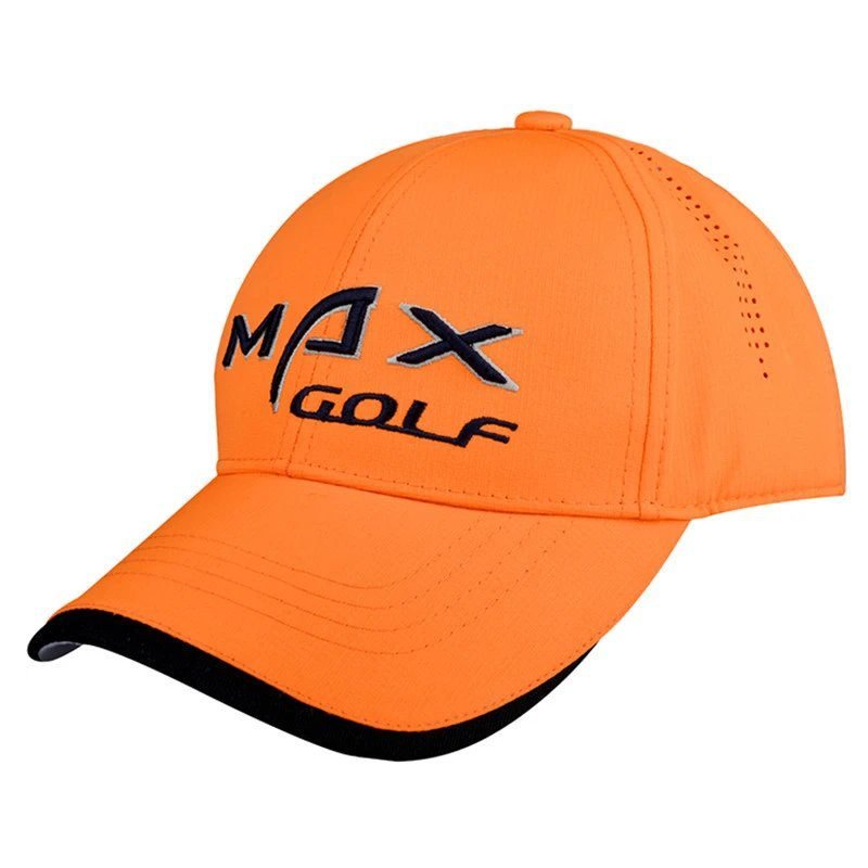 MAX GOLF Orange Golf Cap