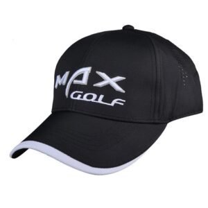 MAX GOLF Black Golf Cap