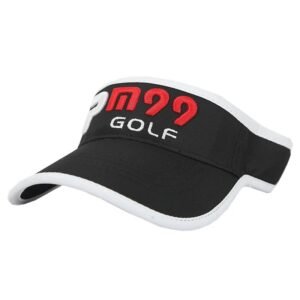 PGM Black and Red Golf Visor