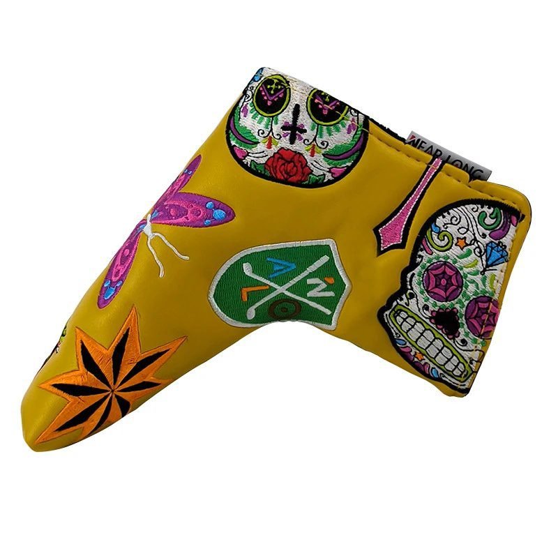 NEARLONG Yellow Patch Blade Putter Cover