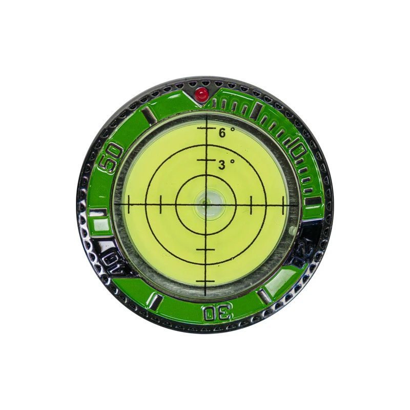 Green and Yellow Target Golf Ball Marker