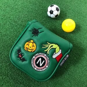 NEARLONG Green Halloween Mallet Putter Cover