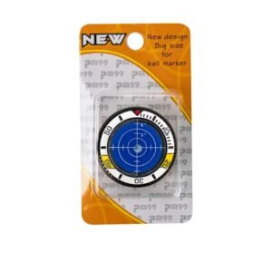 Blue Target Golf Ball Marker