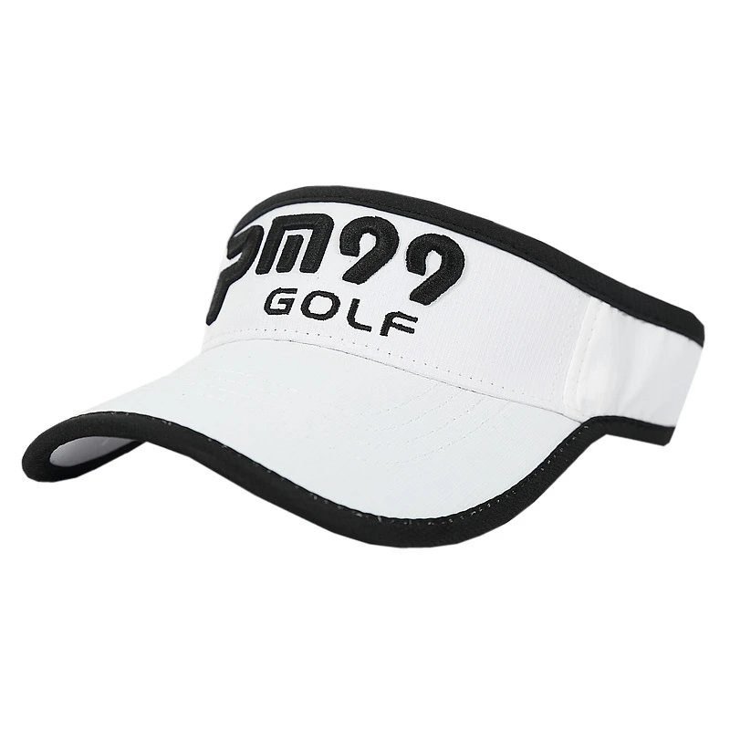 PGM White and Black Golf Visor