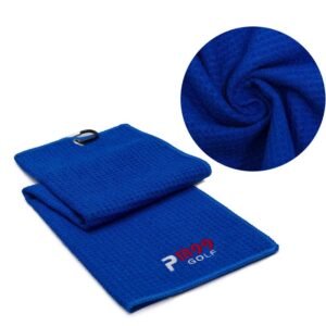 PGM Blue Microfiber Golf Towel