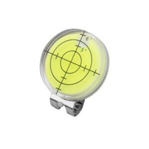 Yellow Target Golf Ball Marker Clip