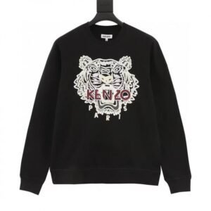 Kenzo Style Kc53 Tiger SweatShirt Warm Weather Graphic