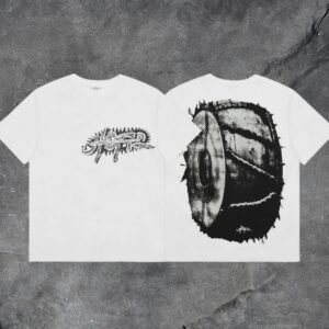 Denim Tears White Graphic T-Shirt Weekend Wear