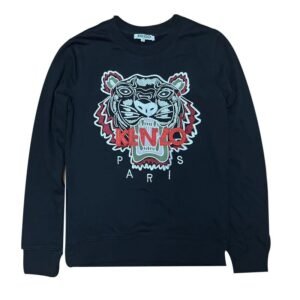 Kenzo Style Kc55 Tiger SweatShirt Casual Layering Graphic