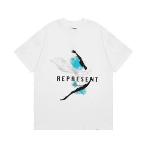 Represent White Style 826 Owners Club T-Shirt Poolside Style Logo