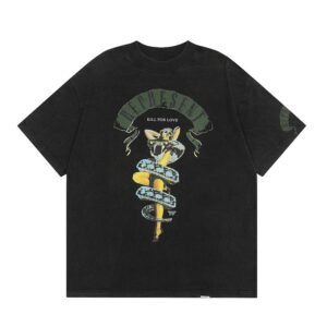 Represent Black Style 833 Owners Club T-Shirt Summer Styling Logo