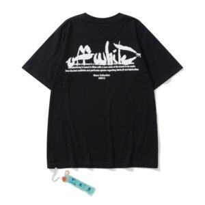 2061-21 Black Style 6121 Anime Graphic T-Shirt Weekend Wear