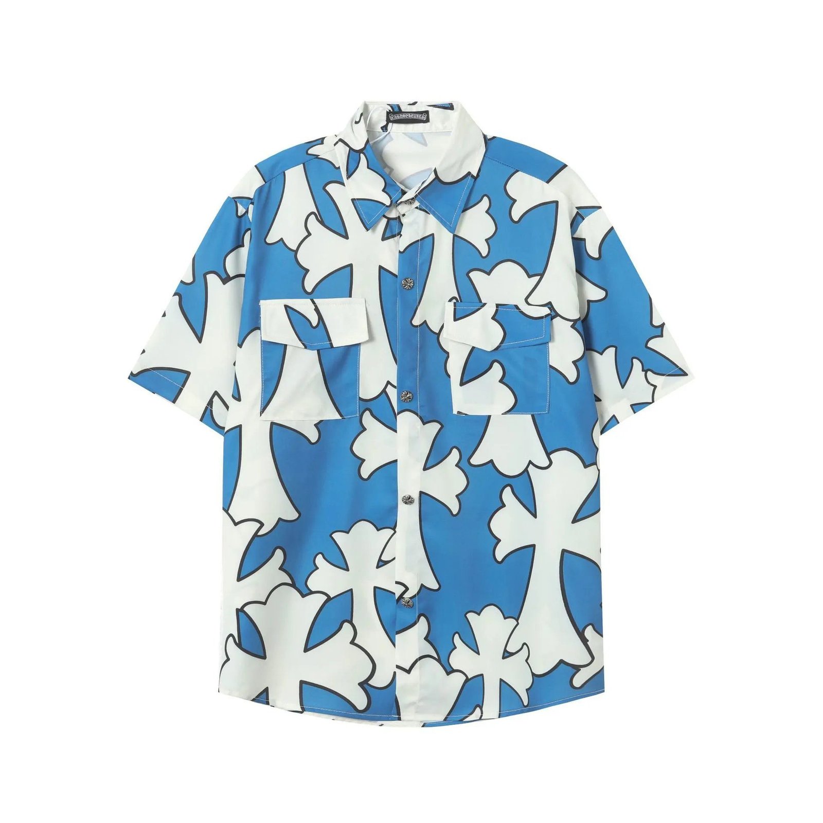 Button-Shirt Styling Blue Floral Button Shirt Travel Styling
