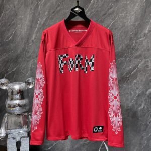 Red Floral Button Shirt Bold Graphic