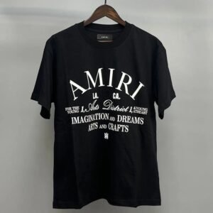 Amiri White Black Records Graphic T-Shirt Minimal Look