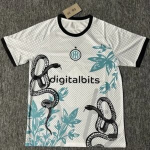 Real Madrid Special-Style Look White Dragon Soccer Jersey Gift Ready
