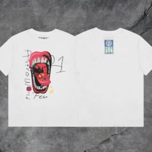 Denim Tears 2031-89 White Graphic T-Shirt Daily Styling