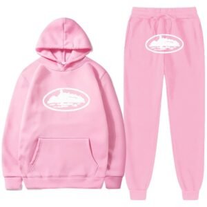 Stussy Pink Red Tracksuit Set Statement Graphic Logo