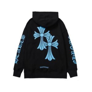 Chrome Hearts 2088-15 Black Cross Graphic Hoodie Daily Styling