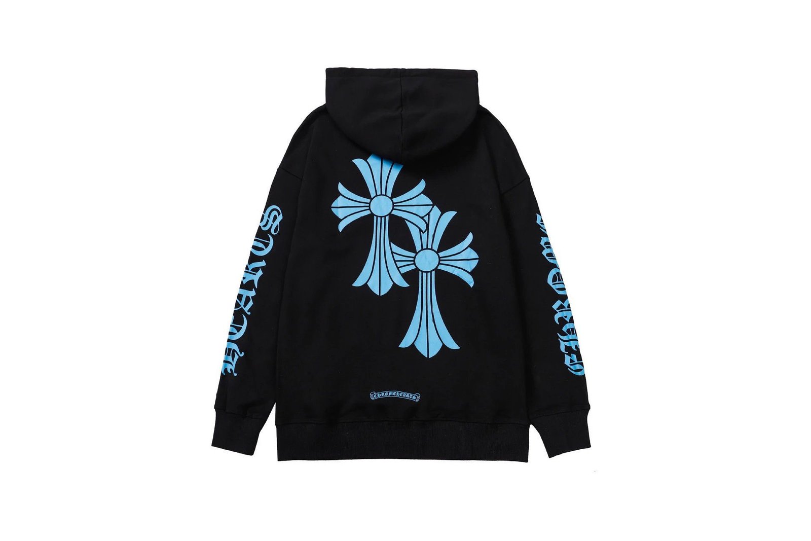 Chrome Hearts 2088-15 Black Cross Graphic Hoodie Daily Styling