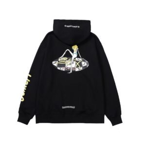Chrome Hearts 2088-85 Black Cross Graphic Hoodie Fan Wear