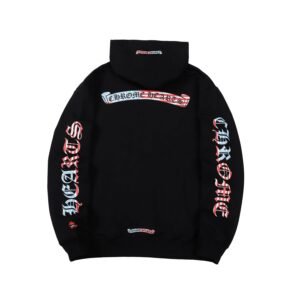 Chrome Hearts 2088-78 Black Cross Graphic Hoodie Training Look