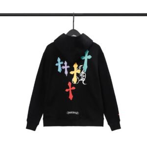 Chrome Hearts 2089-57 Black Cross Graphic Hoodie Bold Graphic