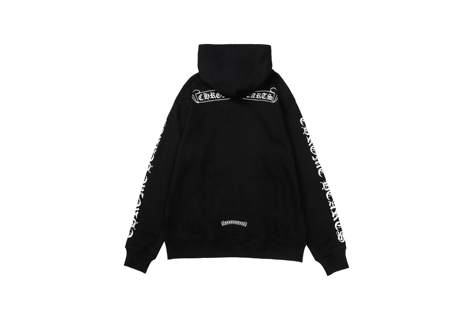 Chrome Hearts 2088-96 Black Cross Graphic Hoodie Airport Outfit