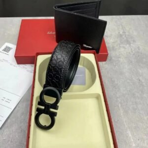 Hermes Subtle Statement Look Reversible Leather Belt Minimal Look